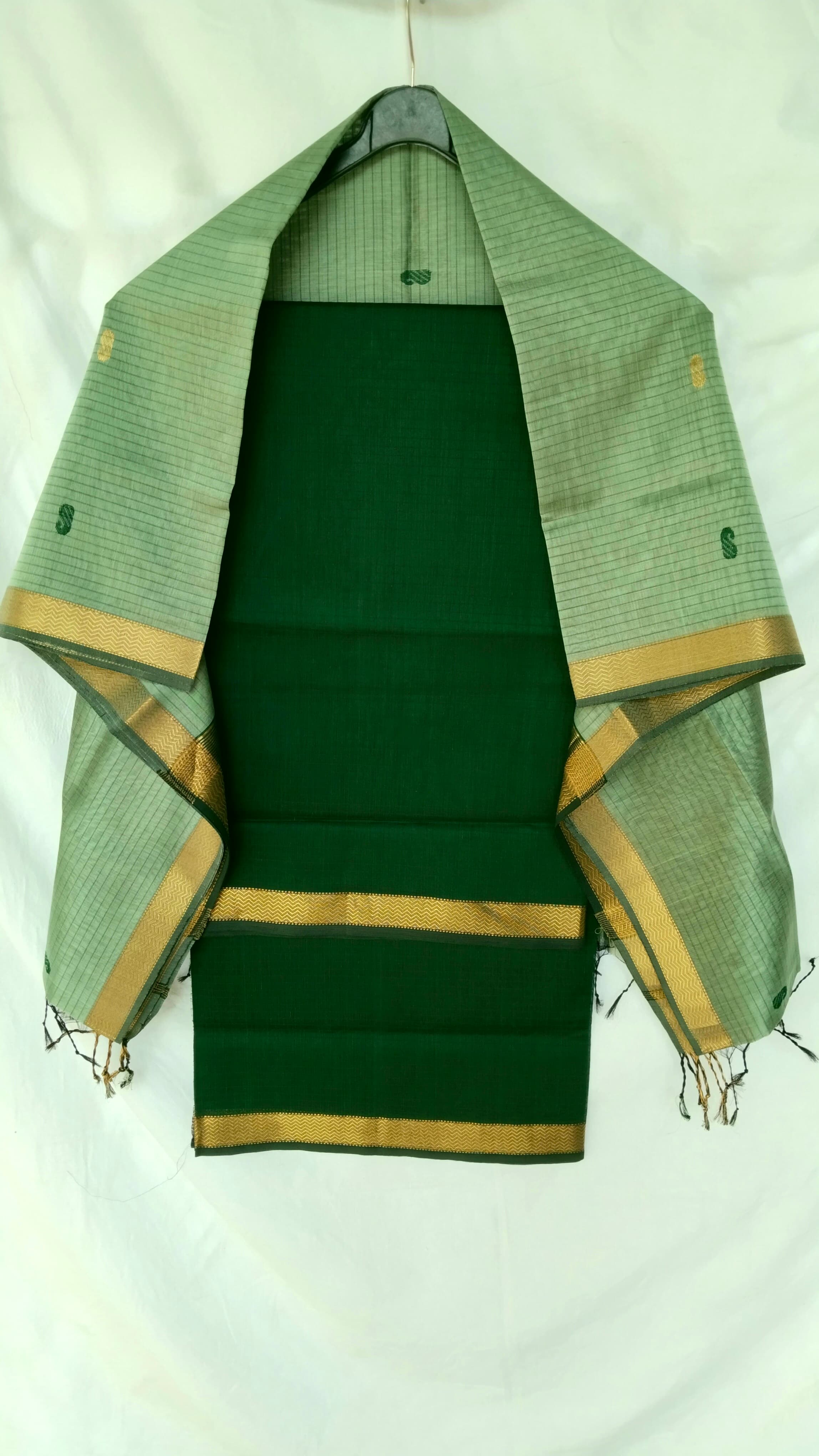 2 Piece Buta Suits Maheshwari by AADI Handloom