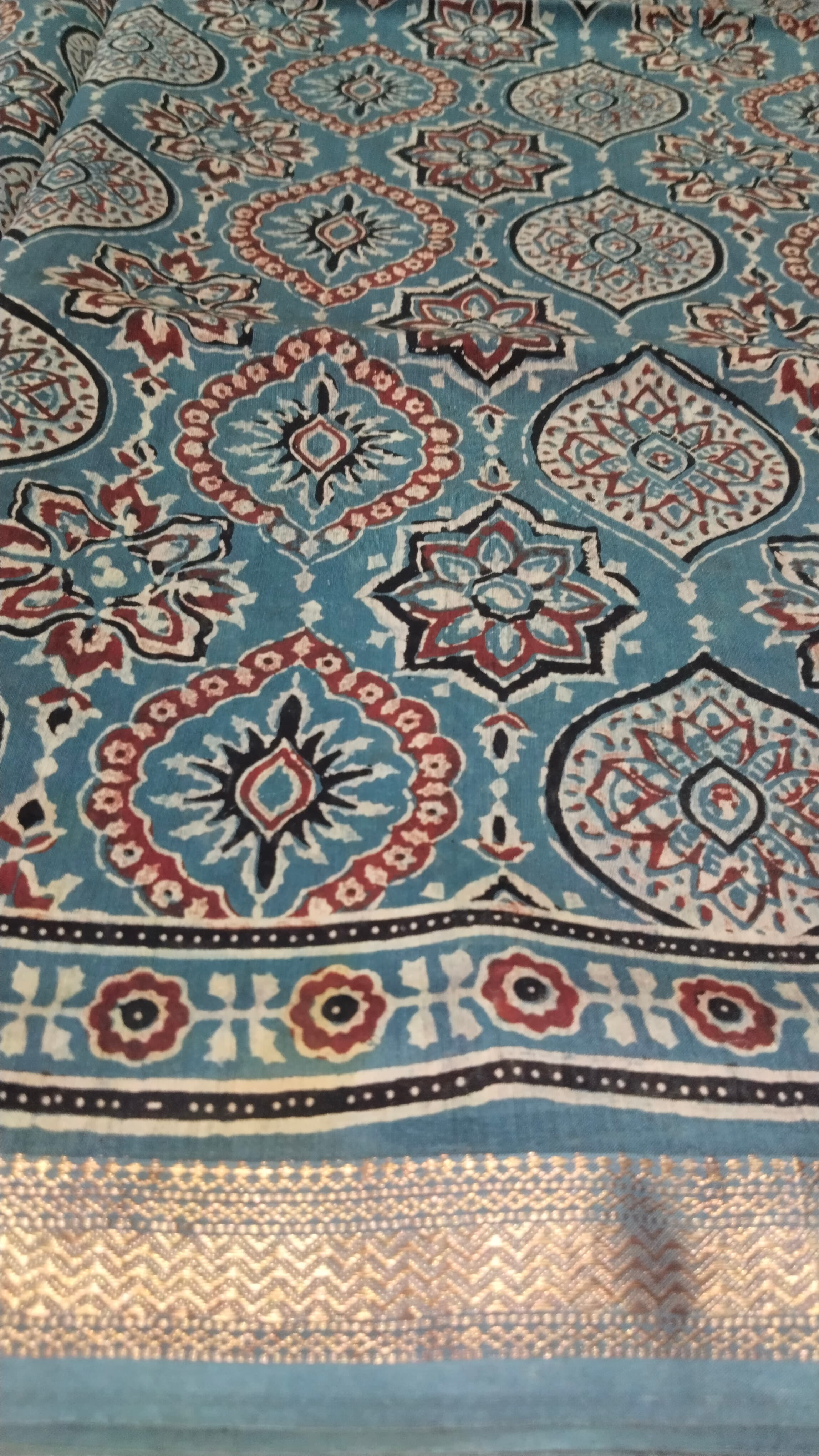 Printed Maheshwari by AADI Handloom